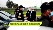 Del Mazo entrega 415 unidades de seguridad en el Estado de México