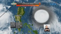 Bagyong Jolina, palabas na ng PAR ngayong gabi; Bagyong Kiko, nagbabantang dumaan ng Northern Luzon bukas | 24 Oras