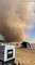 Fire Fighter Camp Engulfed by Huge Dust Devil