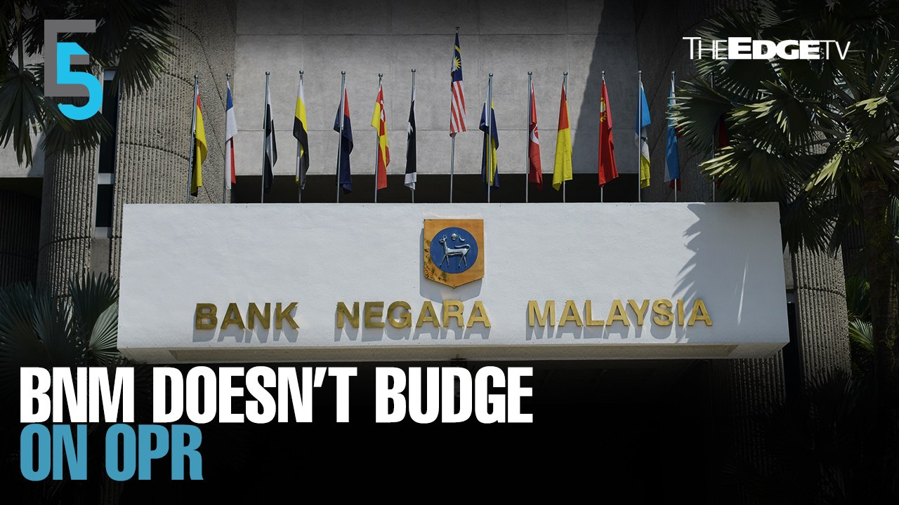 EVENING 5: BNM continues to keep OPR at 1.75%