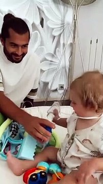 Jesta Hillmann, Benoît Assadi et leur fils Adriann, 7 mois.