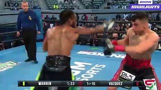 Rau'shee Warren vs. Damien Vazquez | highlights