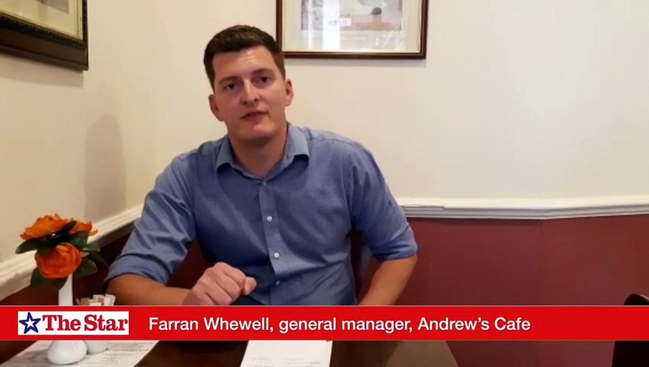 Farran Whewell general manager at Andrew's Cafe