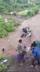 غرق سيارة مع الركاب ||محافظة إب|| اليمن