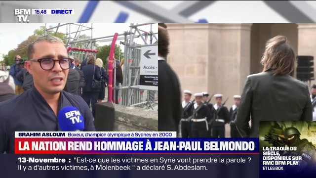 Brahim Asloum à propos de Jean-Paul Belmondo: Il aimait les boxeurs, il avait un vrai respect pour l'athlète