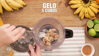 Smoothie de banana — Bebidas TudoGostoso