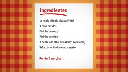 Bife à Milanesa por Ana Carolina