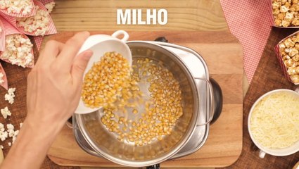 Pipoca queijadinha — Receitas TudoGostoso