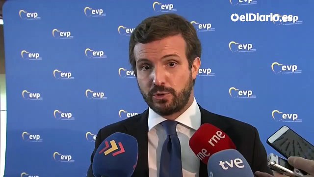 Casado acusa al Gobierno de hacer uso partidista de los delitos de odio y pide la dimisión de Marlaska