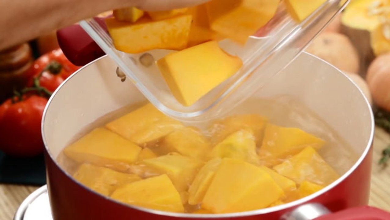 Sopa de abóbora e frango — Receitas TudoGostoso