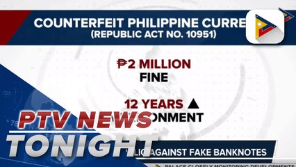 BSP warns public against fake banknotes