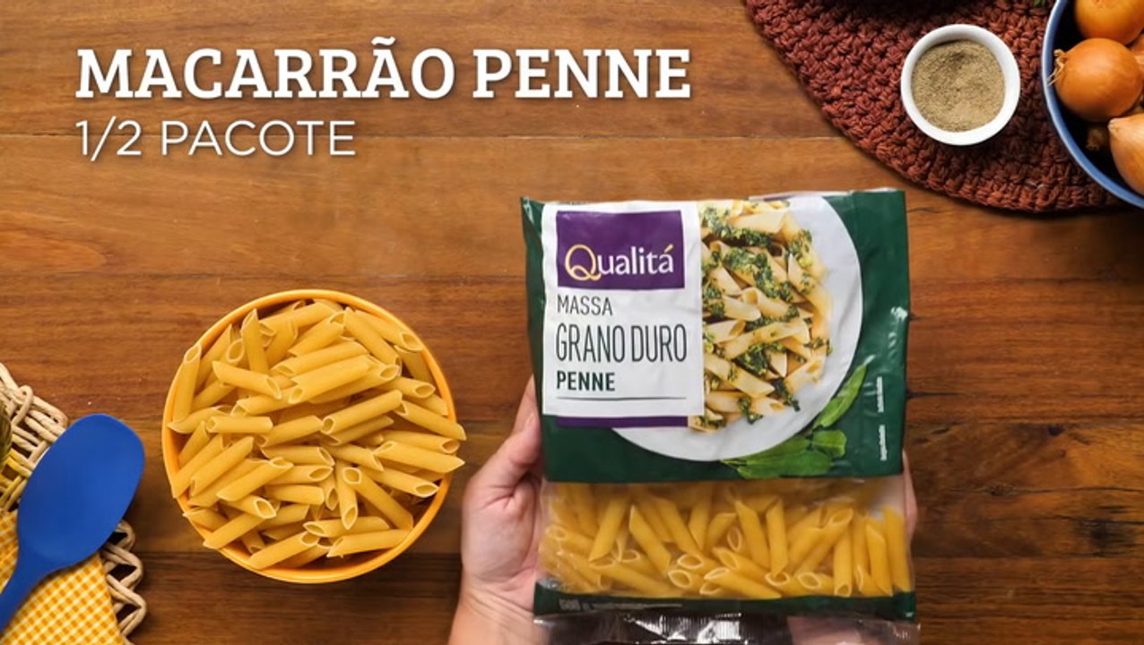 Penne ao molho de calabresa — Receitas TudoGostoso