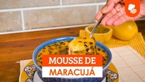 Mousse de maracujá — Receitas TudoGostoso