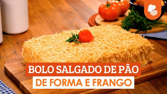 Bolo salgado de pão de forma — Receitas TudoGostoso