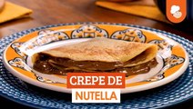 Crepe de nutella — Receitas TudoGostoso