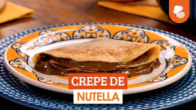 Crepe de nutella — Receitas TudoGostoso