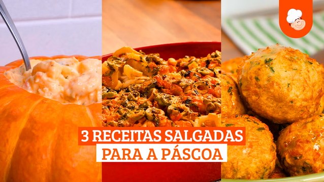 3 Receitas salgadas para a Páscoa — Receitas TudoGostoso
