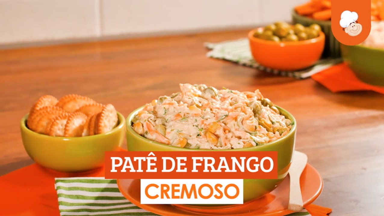 Patê de frango cremoso — Receitas TudoGostoso