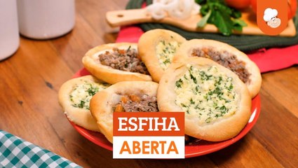 Esfiha aberta — Receitas TudoGostoso