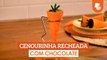 Cenourinha recheada com chocolate — Receitas TudoGostoso