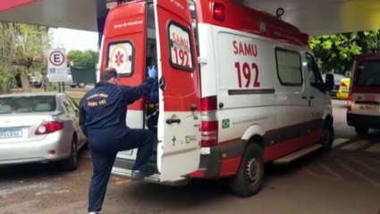 Aeronave do Consamu socorre menino de seis anos e o encaminha ao HUOP, em Cascavel