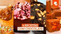 Receitas com chocolate — Receitas TudoGostoso