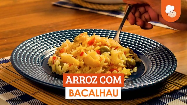 Arroz com bacalhau — Receitas TudoGostoso