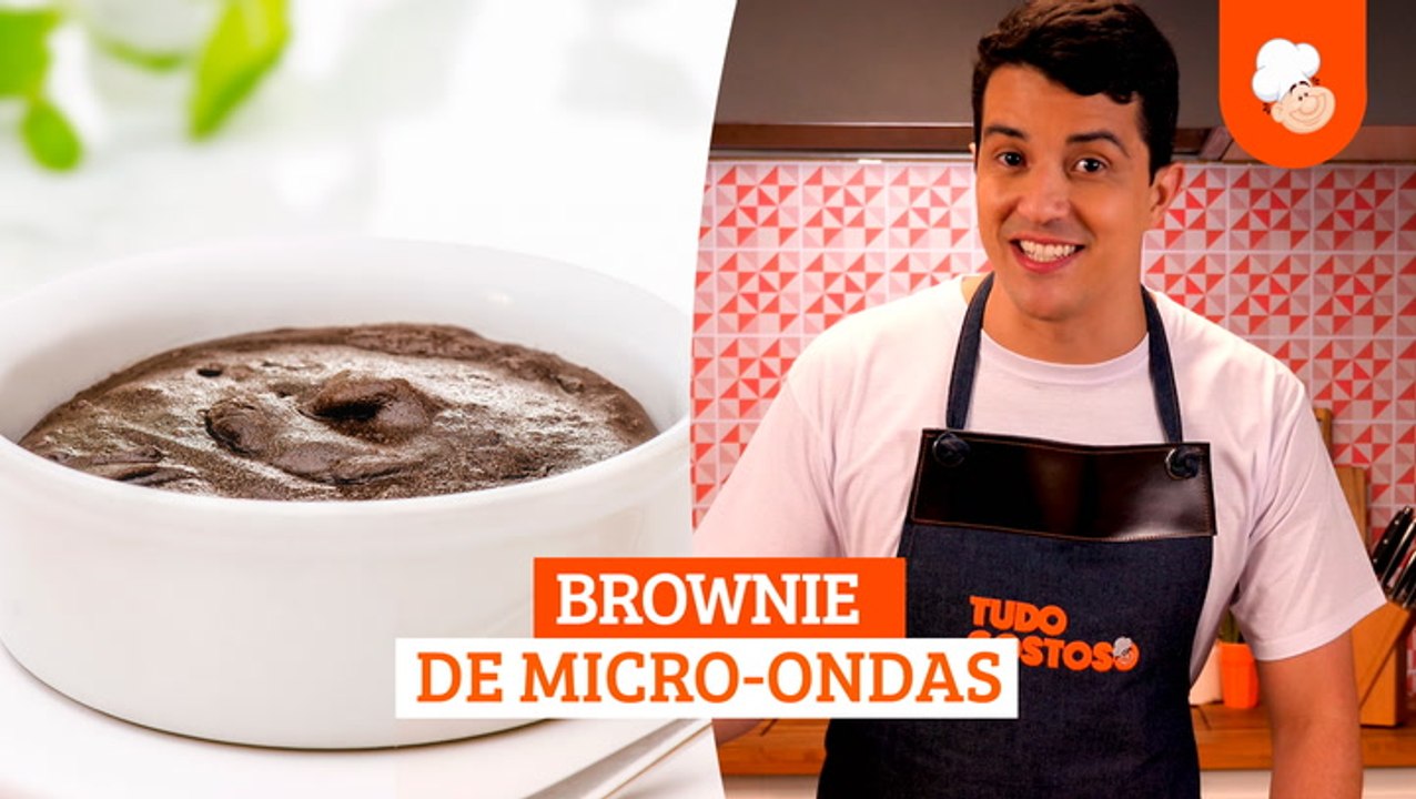 Brownie de micro-ondas — Receitas TudoGostoso