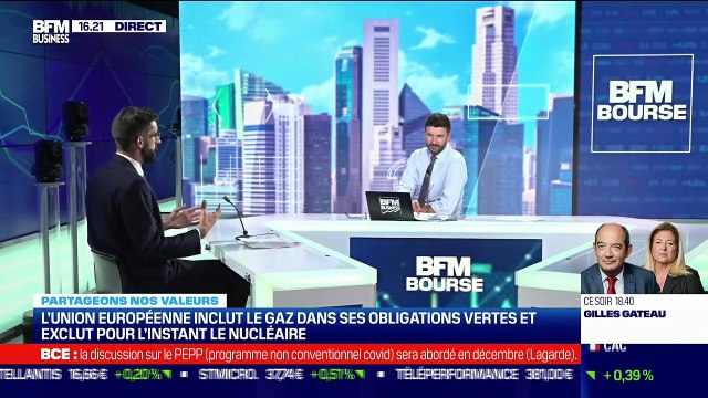 Steven Prevost (La Financière Responsable) : L'Union européenne inclut le gaz dans ses obligations vertes et exclut pour l'instant le nucléaire - 09/09