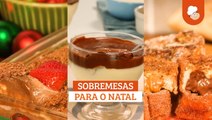 Sobremesas para o Natal