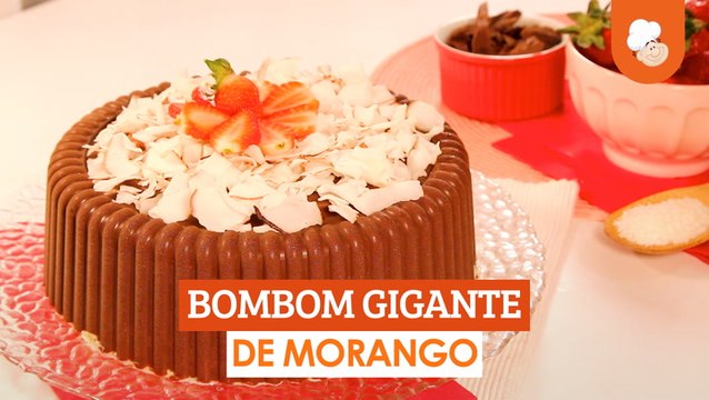 Bombom Gigante De Morango