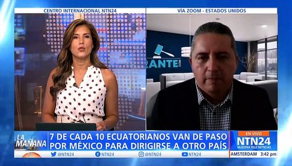 7 de cada 10 ecuatorianos van de paso por México para dirigirse a otro país