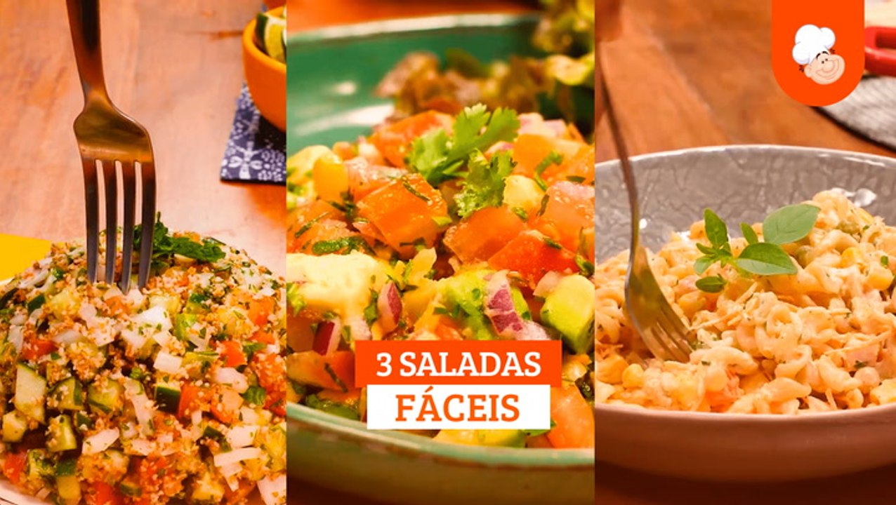Receitas de saladas fáceis