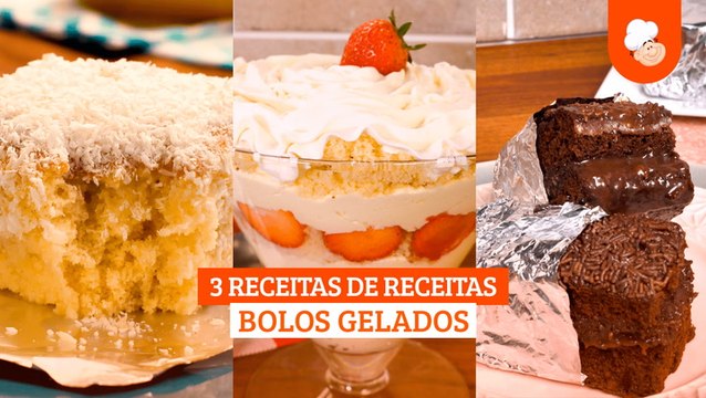 Receitas De Bolos Gelados