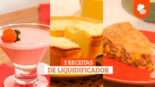 Receitas de liquidificador