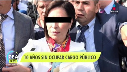 TFJA ratifica inhabilitación por 10 años a Rosario Robles