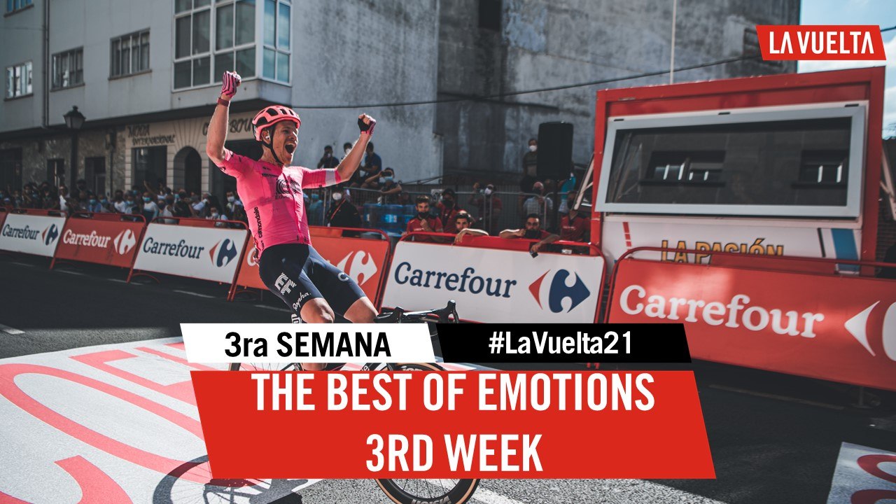 Highlights Emotions 3rd week | #LaVuelta21