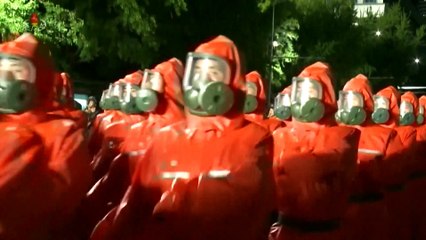 Corée du Nord : un défilé sans missile à Pyongyang