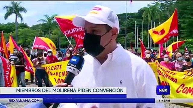 Miembros del partido molinera realizan protesta en tribunal electoral - Nex Noticias