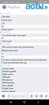 De la drogue accessible en quelques clics ? Reportage d'Actu Lyon