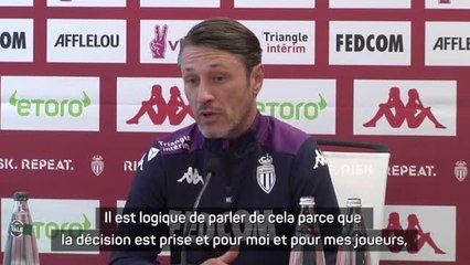 5e j. - Kovač : "Nous devons jouer notre match sans faire attention aux sanctions"