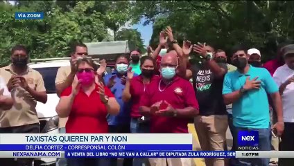 Grupo de taxistas en la provincia de Colón no terminan de estar de acuerdo en medida par y non - Nex Noticias