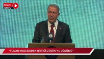 Bakan Akar, Yunanistan'a sert çıktı: Adeta kuzu postuna bürünerek...