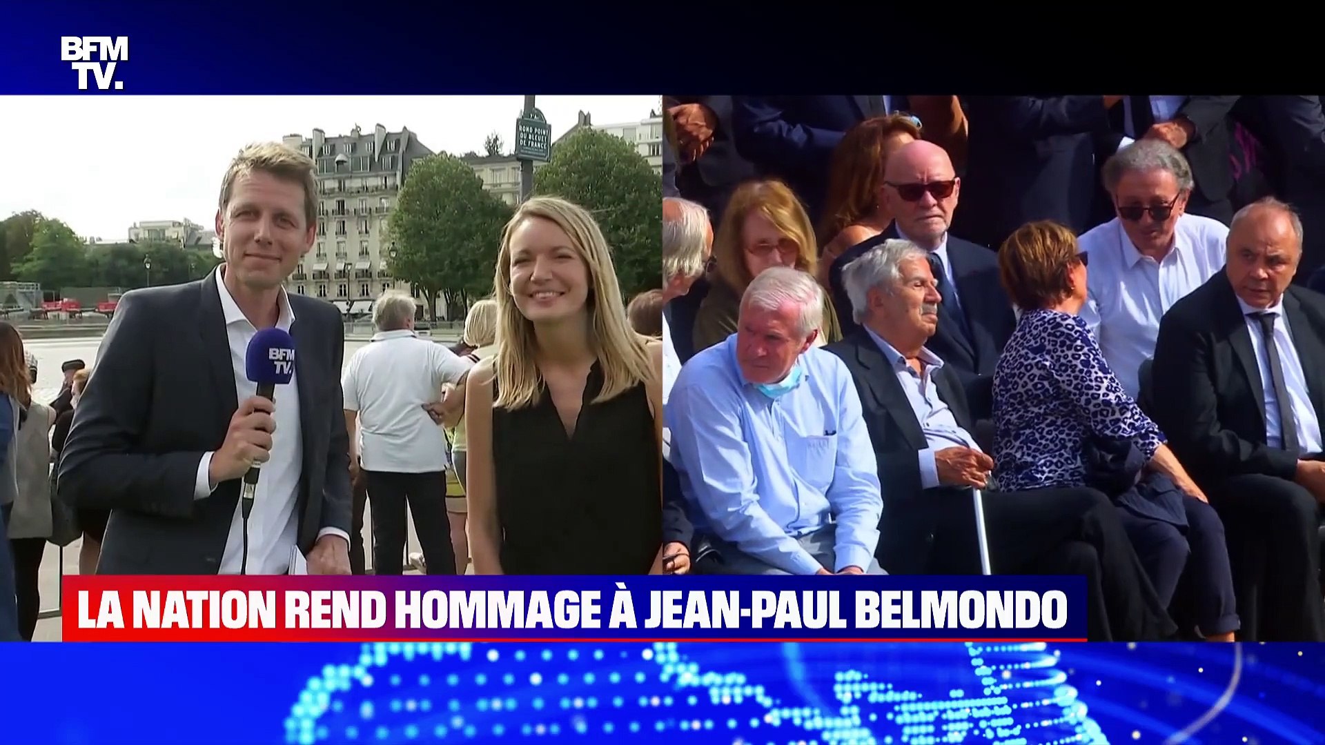 Édition spéciale : L'hommage national à Jean-Paul Belmondo aux Invalides -  09/09 - Vidéo Dailymotion