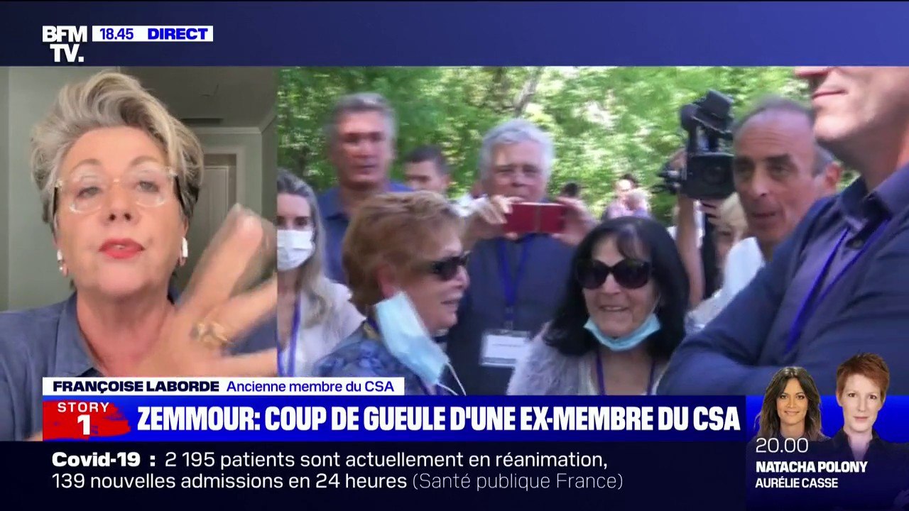 Pour cette ancienne membre du CSA, "le CSA torture la loi pour inventer un temps de parole à Éric Zemmour alors même qu'il n'est pas candidat"