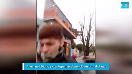 Joven no binario y con Asperger denunció un brutal ataque