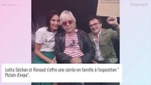 Renaud en famille : sa fille Lolita et sa petite-fille Héloïse, fans de sa 