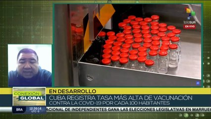 Cuba registra más alta tasa de vacunación del mundo