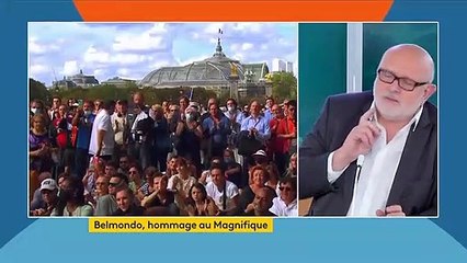 Hommage à Jean-Paul Belmondo : l'acteur aurait "eu un petit sourire" en voyant les honneurs militaires, estime son biographe