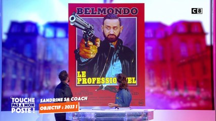 Sandrine sa coach :  si Cyril Hanouna joue dans un film de Jean-Paul Belmondo